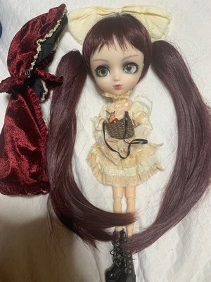Pullip Custom Doll Dark Red Hair