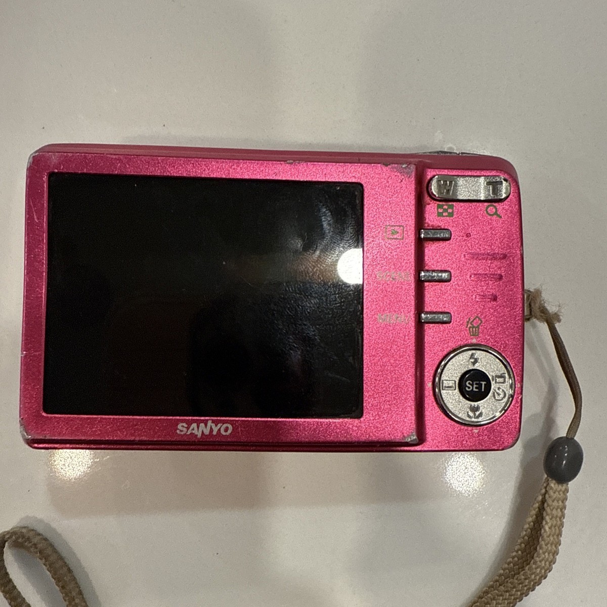 ★超美品★ SANYO サンヨー DSC-X1250 #21634 Sanyo Hot Pink Camera X1250 Digital Camera 12.1MP For Parts | eBay