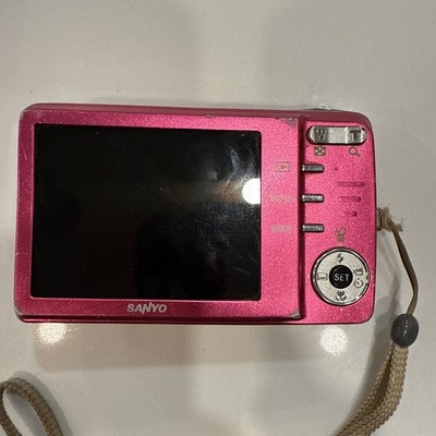 ★超美品★ SANYO サンヨー DSC-X1250 #21634 Sanyo Hot Pink Camera X1250 Digital Camera 12.1MP For Parts | eBay