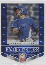 2012 Elite Extra Edition Status Blue Die-Cut 98/100 Albert Almora #2 9pd