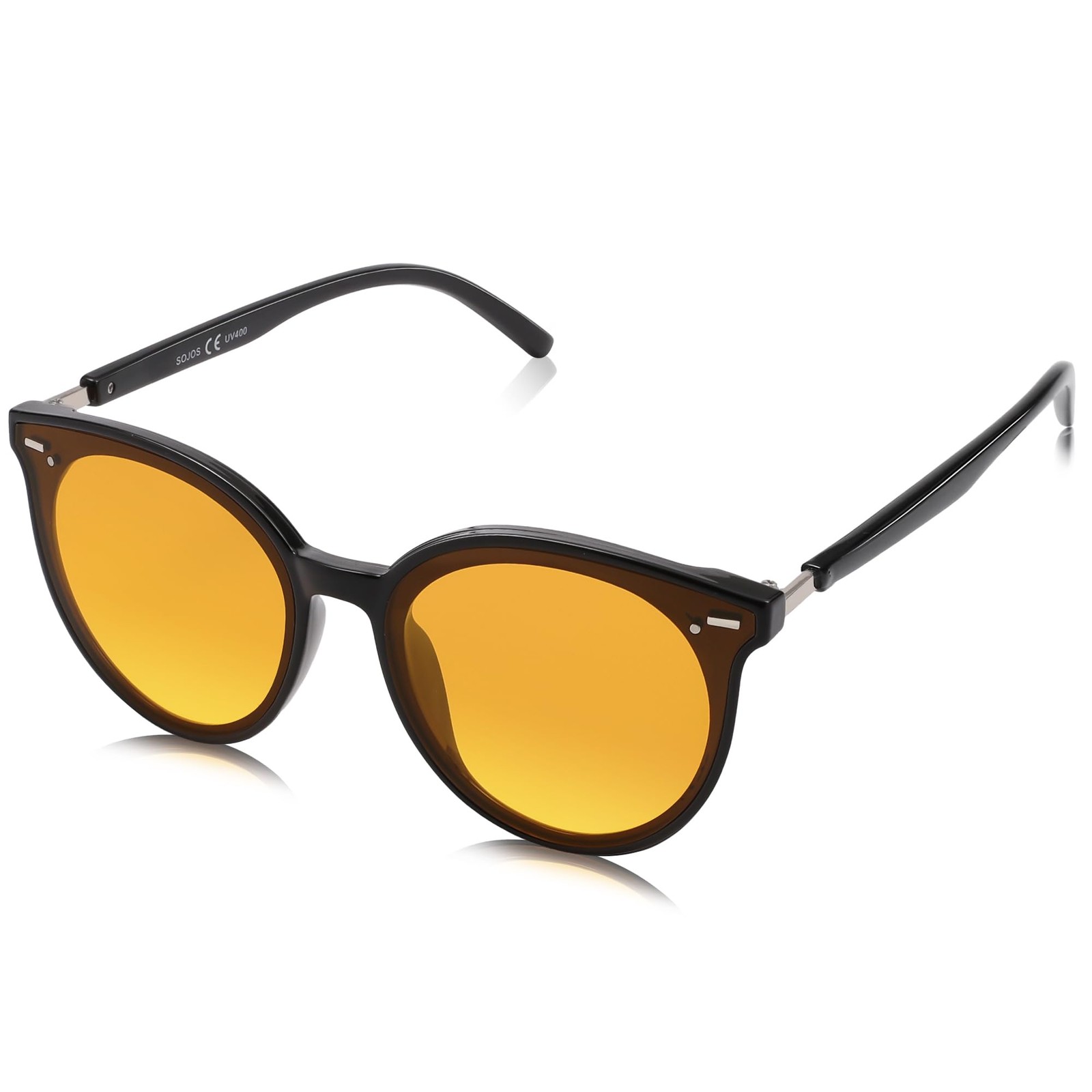 Lunettes de soleil rétro SJ2067 avec verres ronds protection UV400