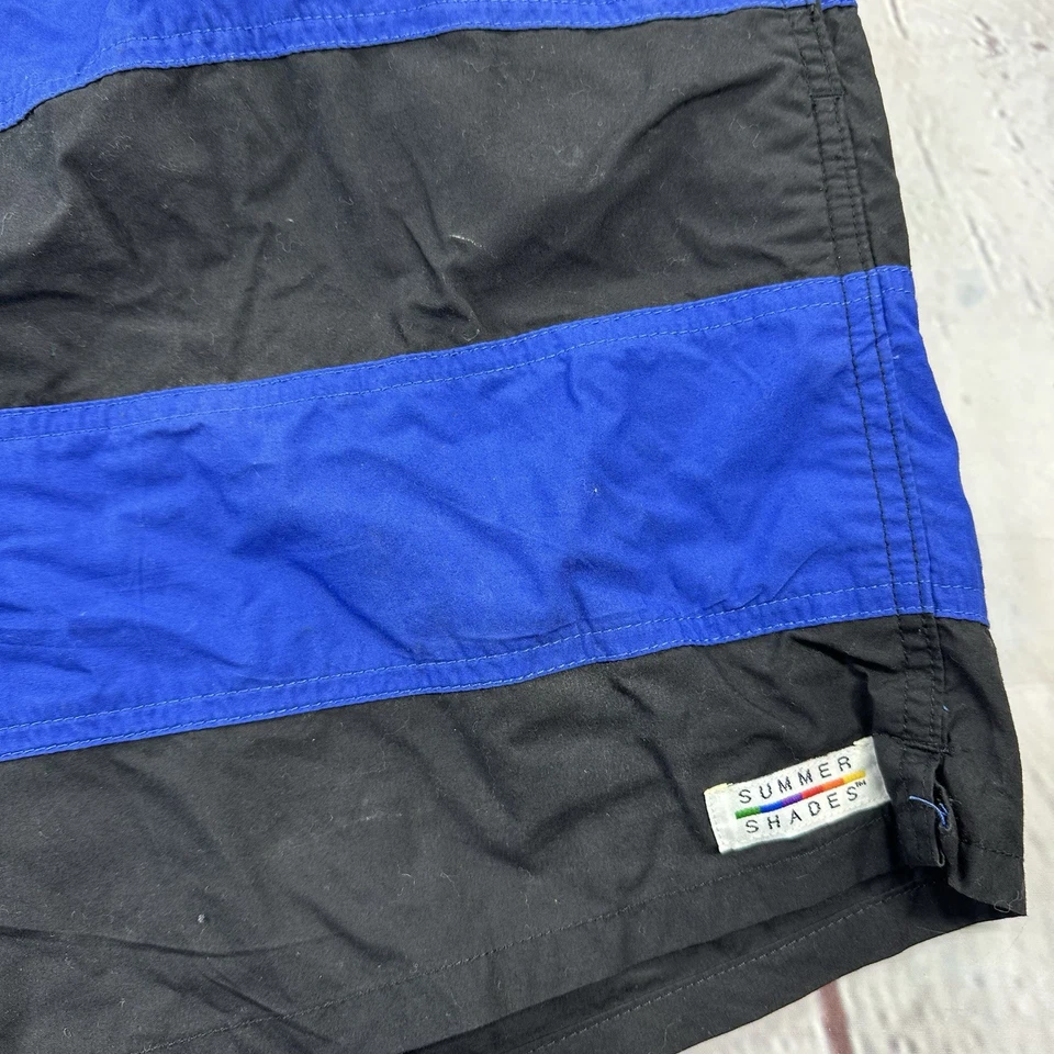 Vintage Summer Shades Jockey Mens 3XL XXXL Swim Trunks Shorts Baggies 3" Inseam - Image 2 of 4