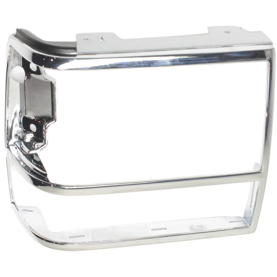 Faro delantero puerta cromo lado pasajero para Ford Ranger 1989-1992 Foto 2 de 4