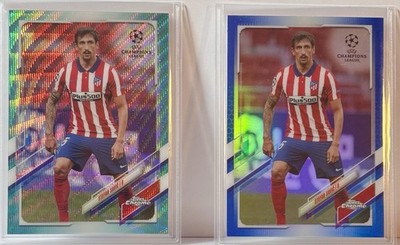 Stefan Savic Topps Chrome UCL 127/150 107/199 Lot Atletico Madrid Parallels