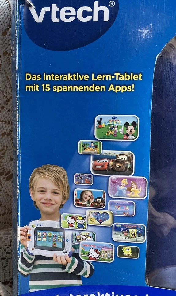 Vtech Storio 2 Lern-Tablet für Kinder ISGZ Complett In OVP +SDkarte, Tragetasche - Bild 4 von 4