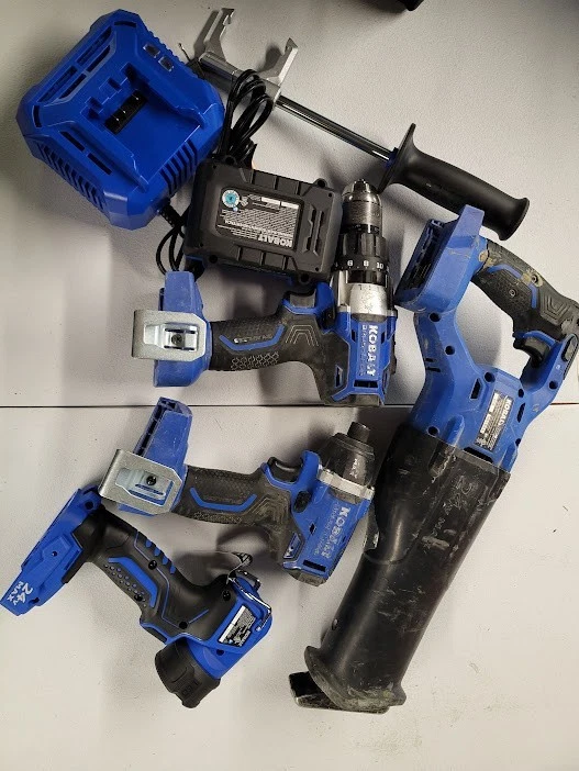 KOBALT  4 Tool 24 Volt Max Brushless Power Tool Combo Kit- - Image 2 of 4