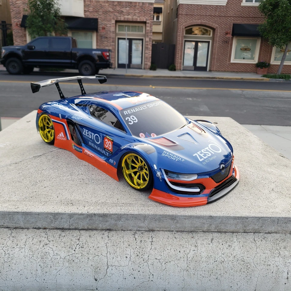 200mm 1/10 Custom Print RENAULT 4Tec-2 DC10 YD2 HPI MST TT02 Body Only - Image 4 of 4