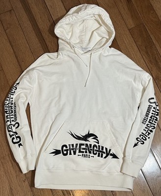 Givenchy Taurus Hoodie Men s S Off White Graphic Riccardo Tisci Portugal Luxury
