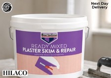 Bartoline Ready Mixed Plaster 2.5L Skim & Repair Walls Ceilings Easy