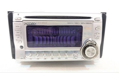 KENWOOD DPX-06MD 2DIN Car Audio CD MD Player JDM Added Bluetooth Tested USED