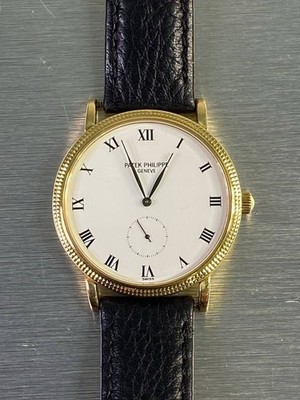 Patek Philippe 3919 Calatrava White Dial Roman Numerals   NO BUCKLE/CLASP
