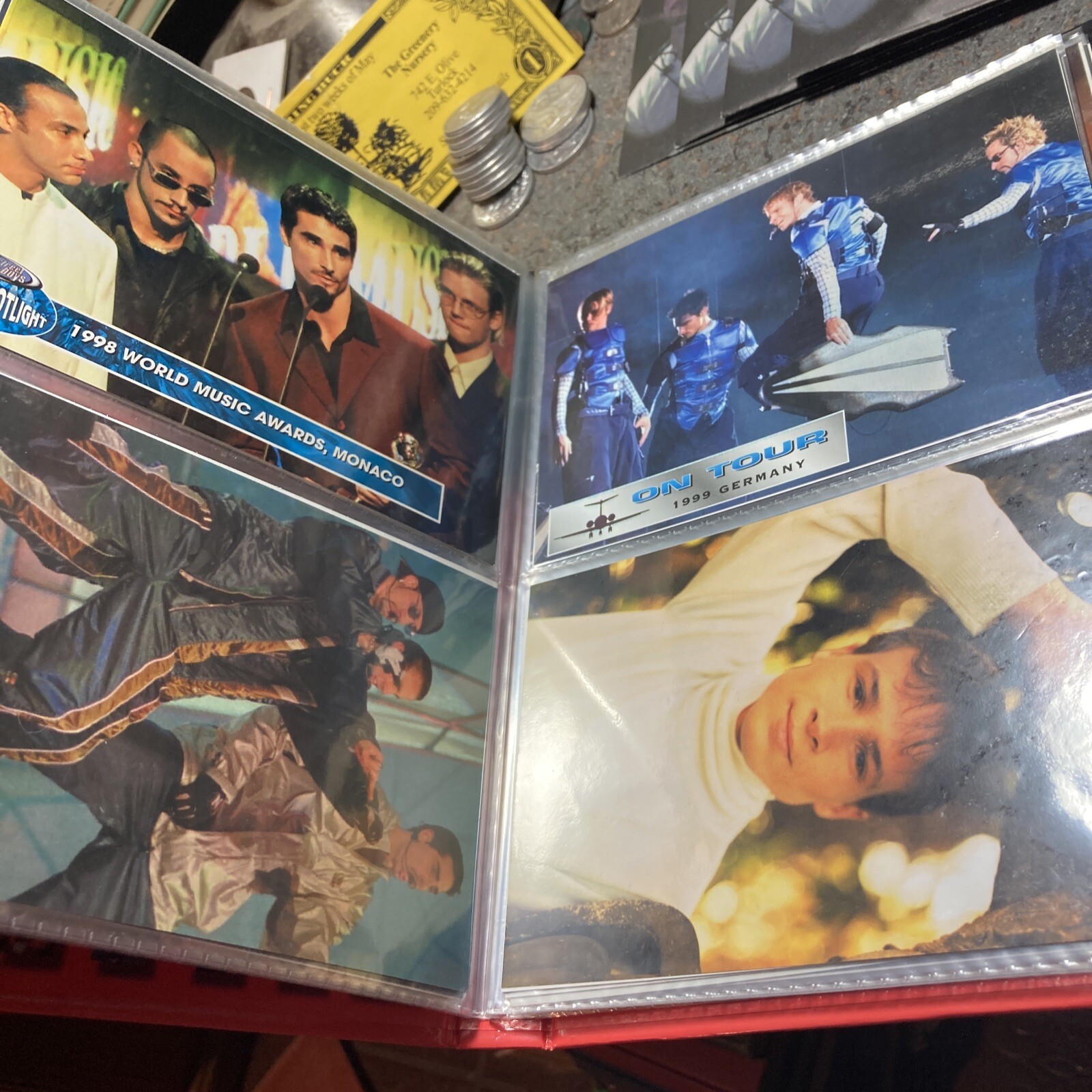 BACKSTREET BOYS Platinum Edition Panini Full Photocards Official Album box lot - Picture 5 of 17