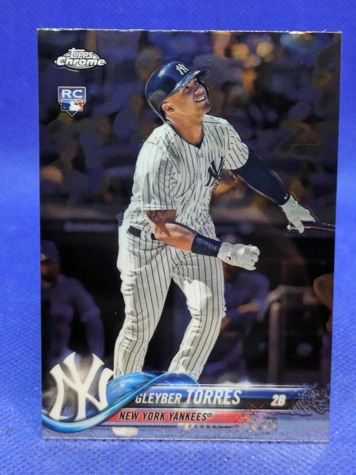 2018 Topps Chrome Update Gleyber Torres Rookie Card RC #HMT9 New York Yankees