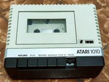 Vintage Atari 1010 Program Recorder Untested For Parts or Repair