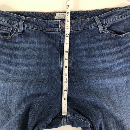 L.L. Bean Favorite Fit Boyfriend Jeans Damen Übergröße 20 Stretch Denim Freizeit - Bild 6 von 10
