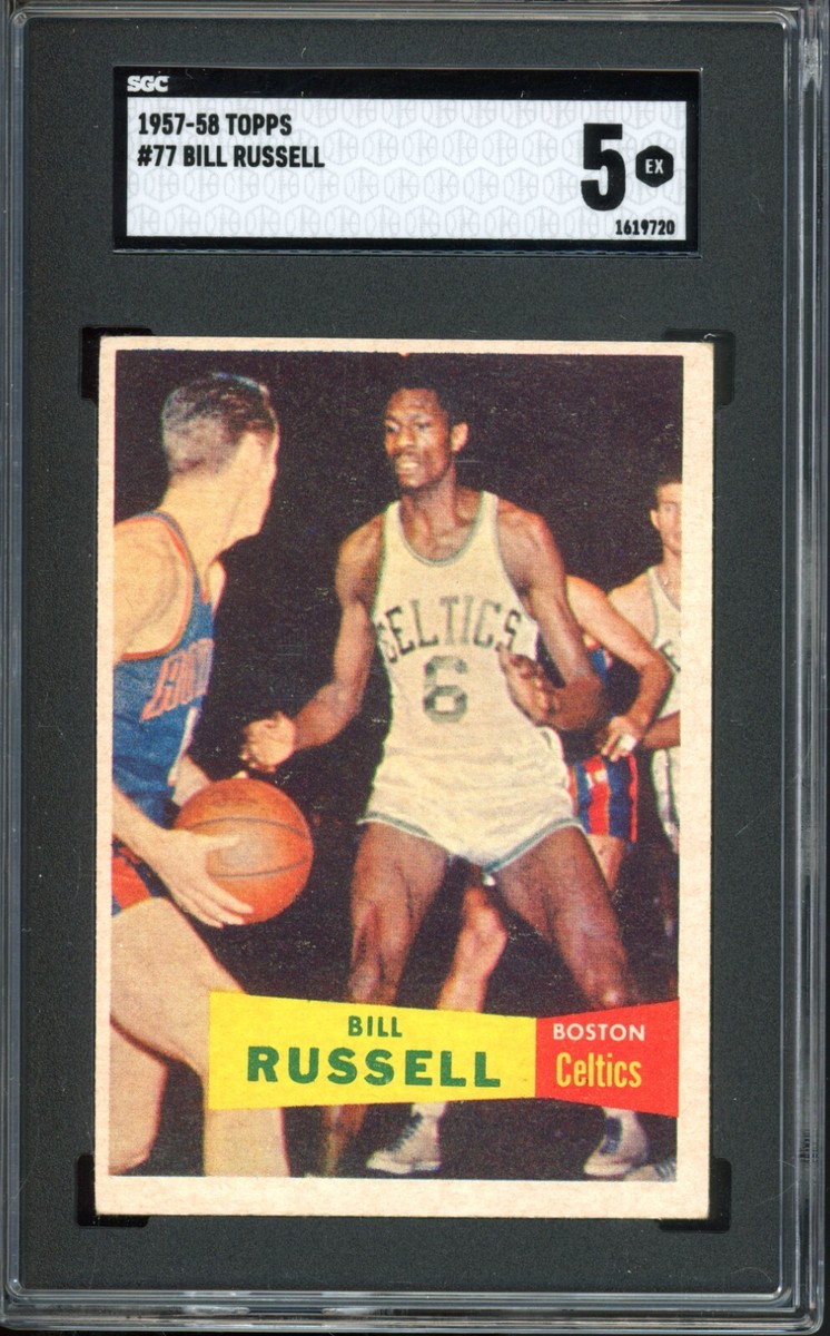 NBAカード Bill Russell autoサイン NBAカード Bill Russell autoサイン