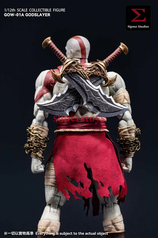 SIGMA STUDIOS GOW-01A 1/12 The God Kratos Ghost of War Action Figure Toy Presale - Image 4 of 4