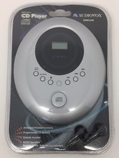 Audiovox Portable Compact Disc Player Model DM8220S Advance Playback Sealed Pac.
