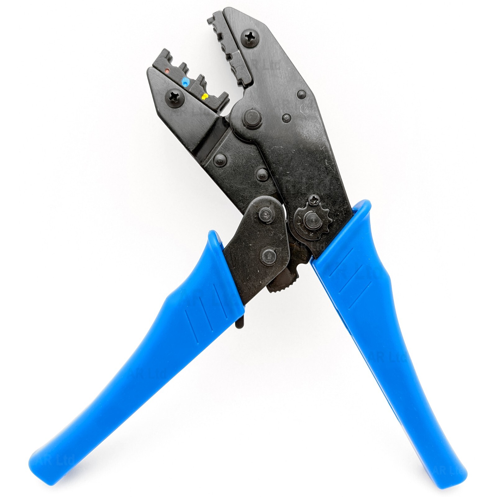 BlueSpot Ratchet Terminal Crimper for Wire Cable Crimp Terminals Crimping Pliers