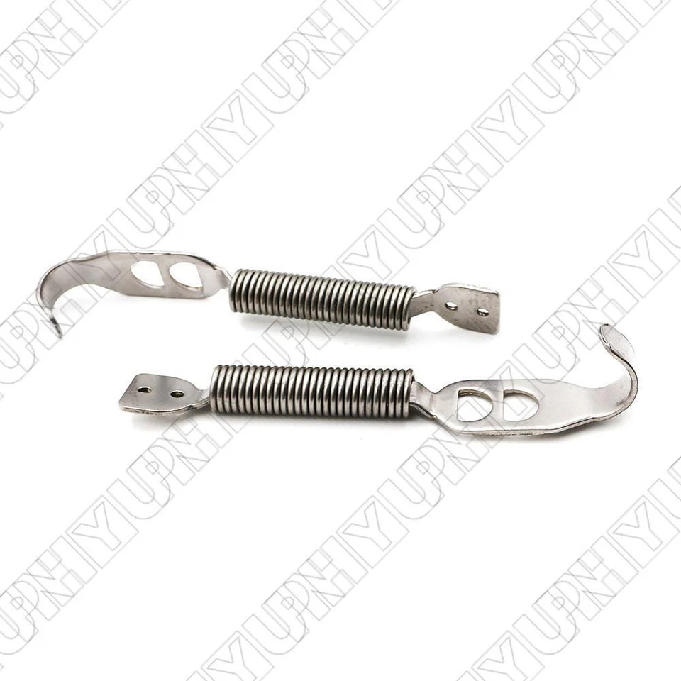 Kit de bloqueo de pasador de gancho de montaje universal para carreras Kit de sujeción de resorte de cierre plateado Foto 3 de 4