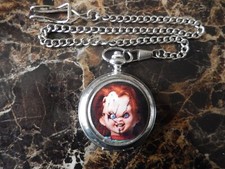 CHUCKY POCKET WATCH WITH CHAIN