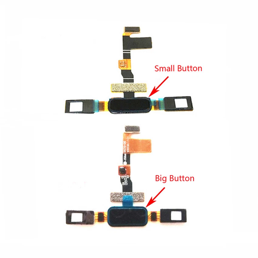 OEM Fingerprint Sensor Home Key Flex Cable For Nokia 8 2016 TA1012 (Small Button - Image 2 of 2