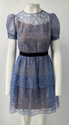 floral flare mini dress Designer Flare Mini Dress - Ivory and Orange main image 0