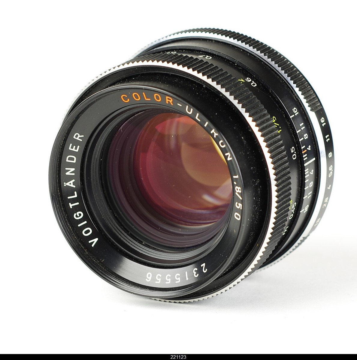 Voigtlander VSL 1 Chrom With Color Ultron 1.8/50mm TM42 M42 | eBay
