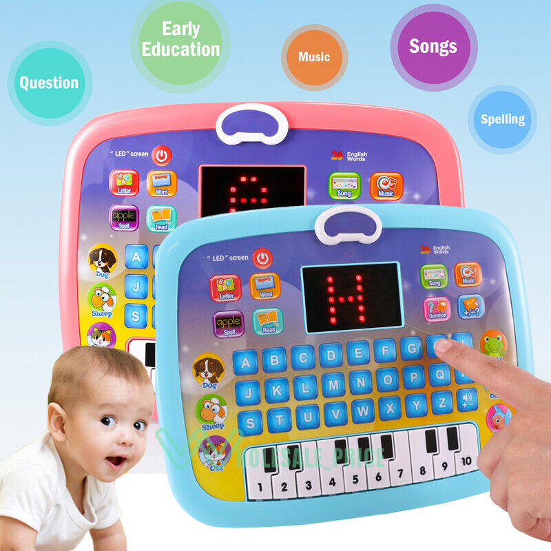 Tableta Para Bebé Juguetes Educativos 2 3 4 5 6 7 años De Edad aprendizaje  Niños