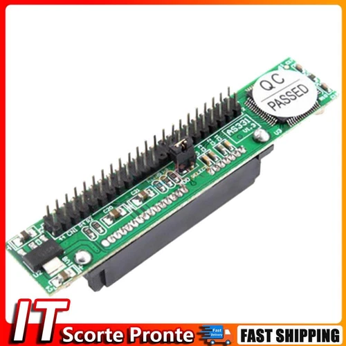 Adattatore IDE convertitore adattatore HDD SATA femmina a 44 pin 2,5 maschio IDE