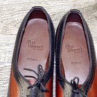 * NIB * $295 Allen Edmonds AMHERST Women's 8.5 AA Black/Brown *new Cedar Trees — photo 5