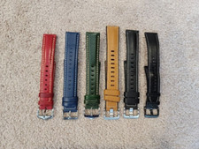Samsung Galaxy 3 45mm Genuine Leather Bands - 22mm Pre Owned  6 Colors 