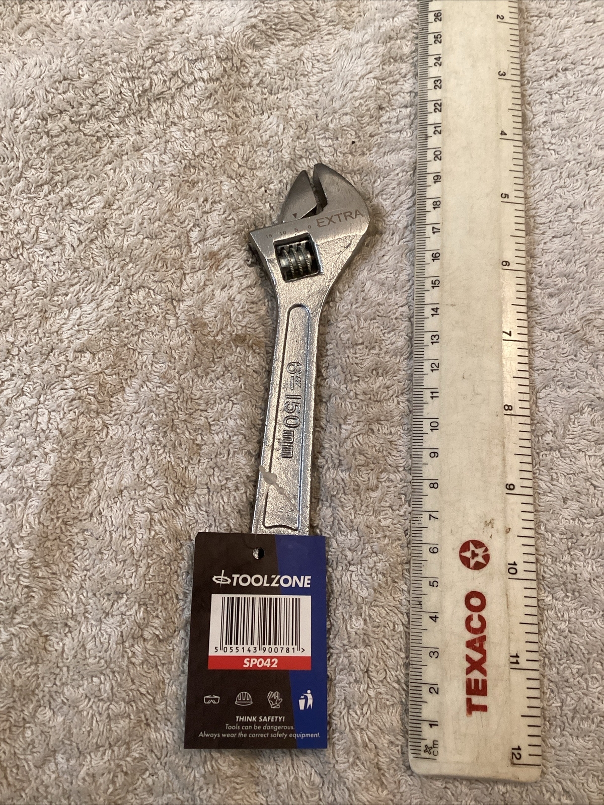 Toolzone 6”/150 Mm Adjustable Wrench