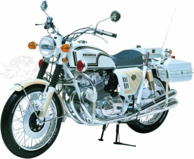 激レア　未組立　HONDA CB750 POLICETYPE 1/6スケール Tamiya 1/6 Scale HONDA CB750 POLICE TYPE Big Scale plastic