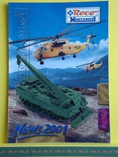 ROCO MINITANKS Katalog News Neuheiten 2001 - D - GB - Neuwertig - 8 Seiten