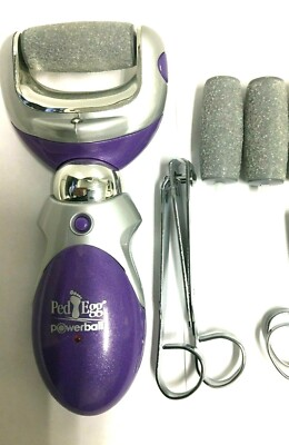 #ad #ad Callus Remover rechargeable Ped Egg Power Ball 2 extra rollers $15.99