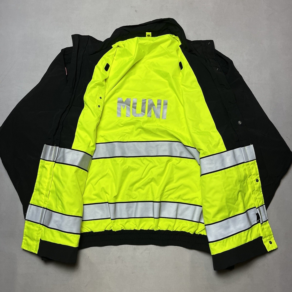 San Francisco Muni Reversible Operator Jacket NWT | eBay