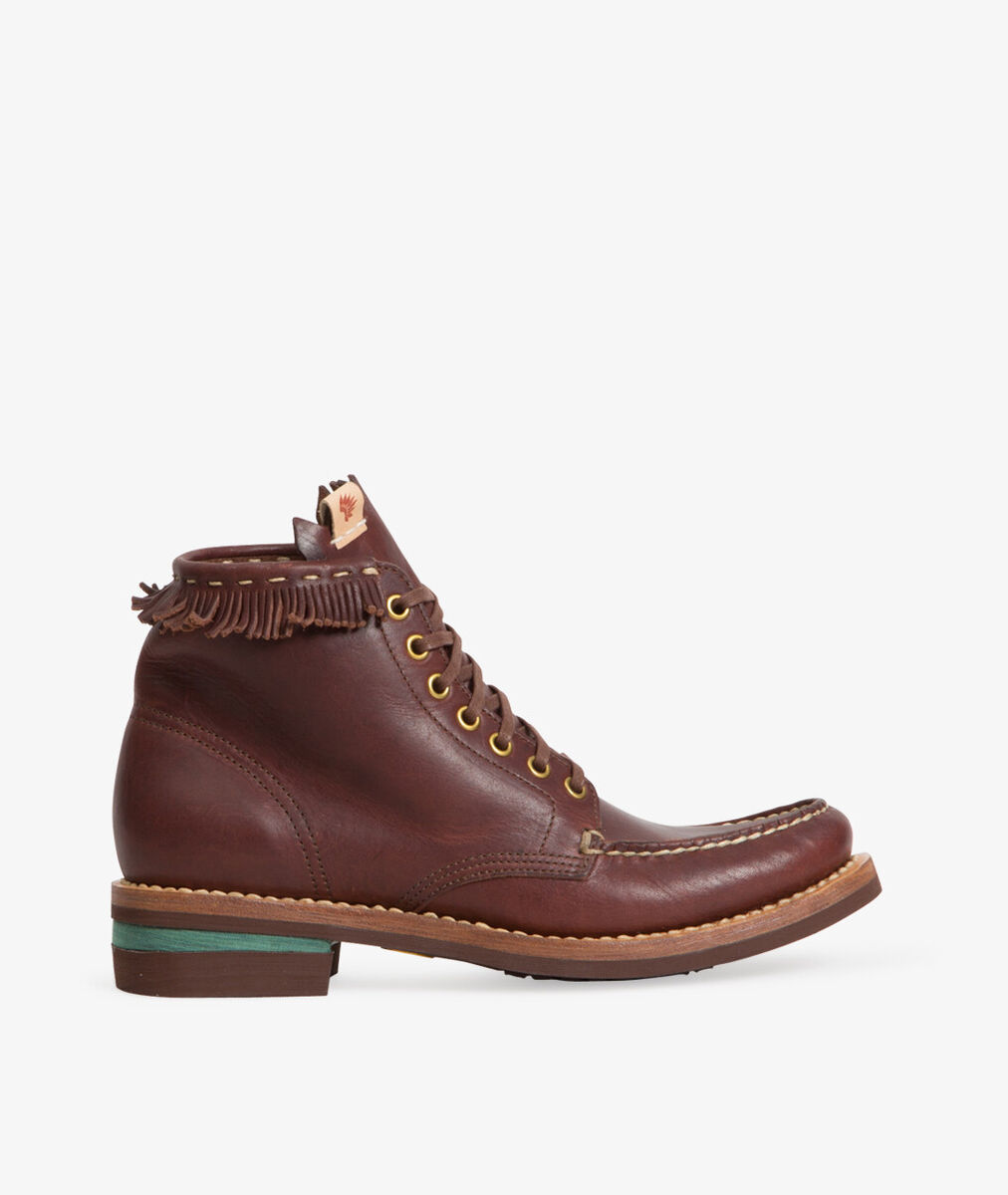 Visvim AW16 Blackfoot Moc Toe Boots in Dark Brown, size US9 Visvim AW16 Blackfoot Moc Toe Boots in Dark Brown, size US9