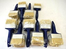 Osborn 86006 3" White Bristle Paint Brush Bulk Lot of 48 Blue Plastic Handle