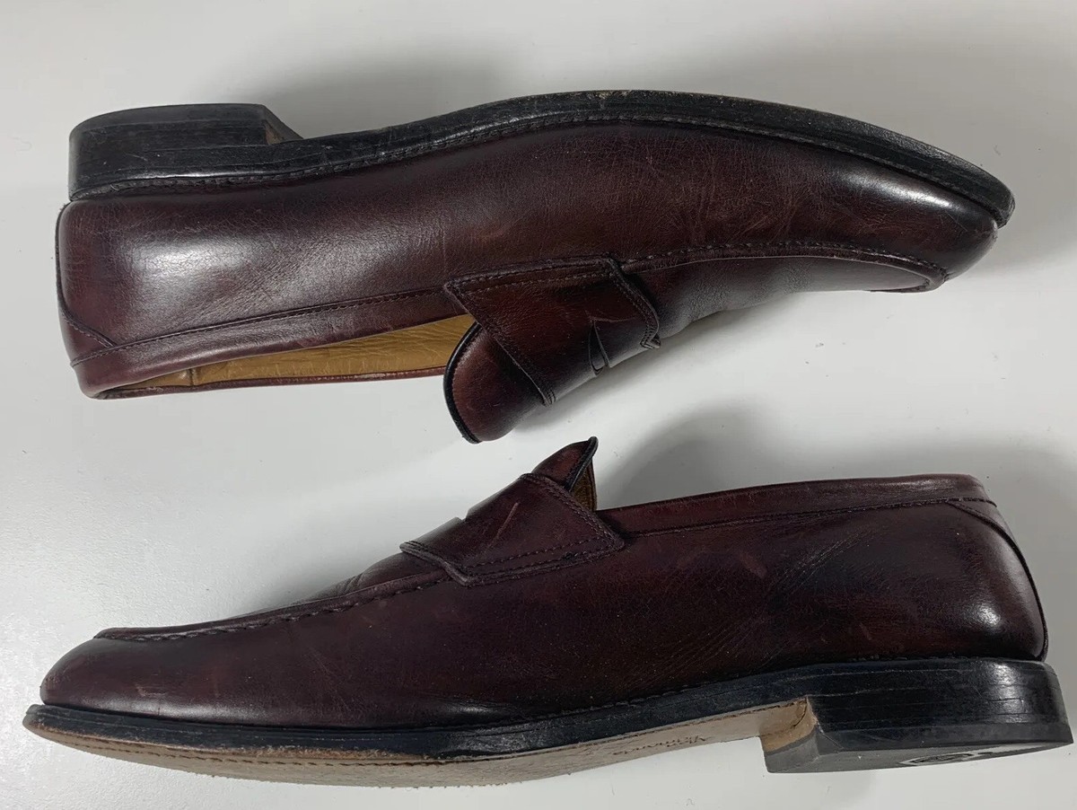 Allen Edmonds Hinsdale Brown Leather Men’s Penny Loafers Size 10-1/2 D Men main image 4