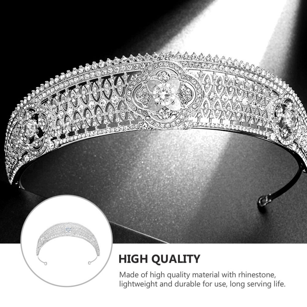 Splendida Europea Di Grandi Dimensioni Da Sposa Di Cristallo Del Rhinestone Diad