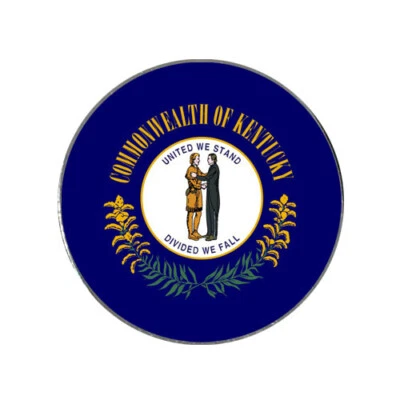 Kentucky State Flag Golf Ball Marker