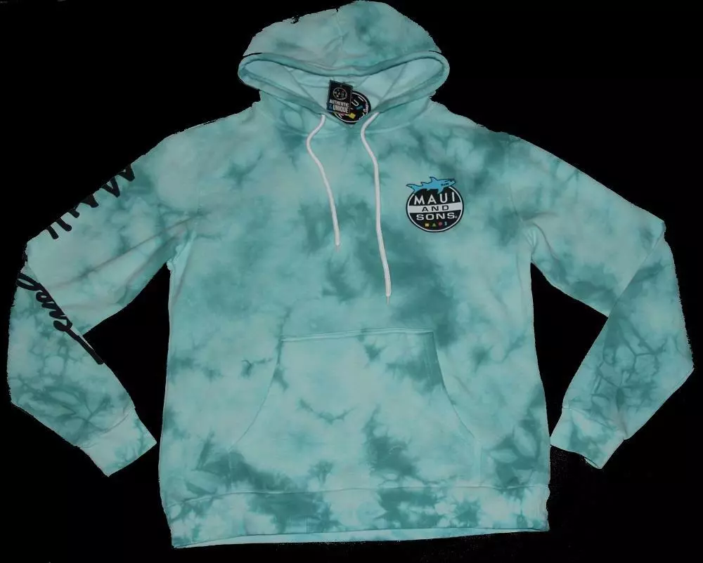 Turquoise tie dye hoodie hot sale