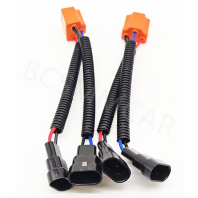 AIONIXER Headlight Connector Socket - Replacement For 9005 HB3 9006 HB4 9012 Bulbs | 2 Pack Wiring Harness - View #9