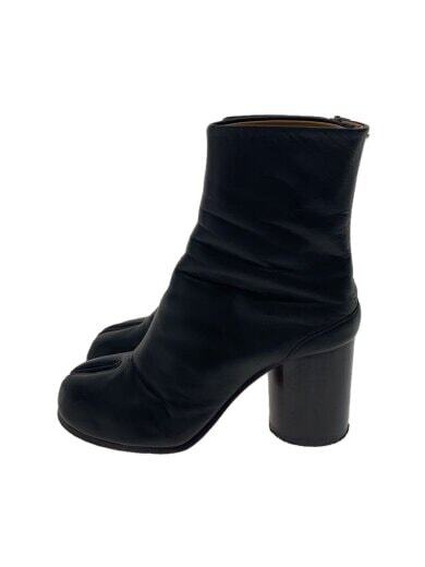 Maison Margiela Tabi Boots Chunky Heels 36 Blk Leather S38Wu0184 So FRg89
