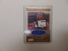 BASKETBALL CARD SAMUEL DALEMBERT GAME WORN JERSEY 177/300 SAGE J7
