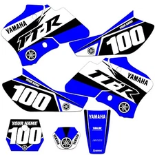 Yamaha TTR 90 Graphics Kit Fits 2000 2001 2002 2003 2004 2005 2006 2007 2008 ST1