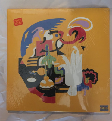 Mac Miller - Faces TRICOLOR Vinyl 3xLP dinged corner
