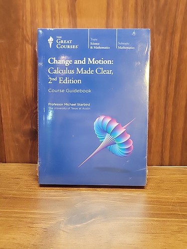The Great Courses Change And Motion : Calculus Made Clear 2nd Edition NEW Sealed - 第 1/3 張圖片