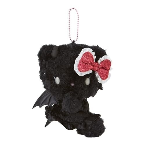 Sanrio Hello Kitty Engel & Teufel Plüschpuppe Maskottchen Schlüsselanhänger 2er Set 2024 Japan - Bild 10 von 24